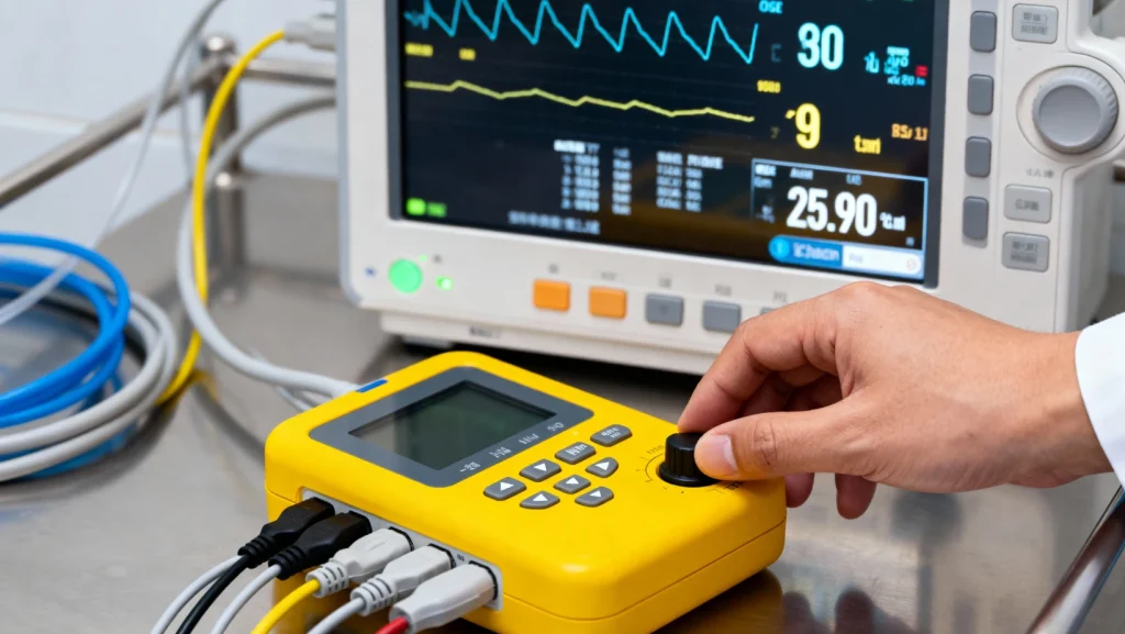 calibración equipo médico