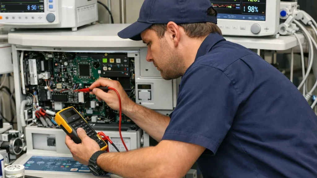 mantenimiento preventivo de equipo médico