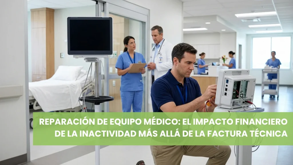 Reparación de equipo médico