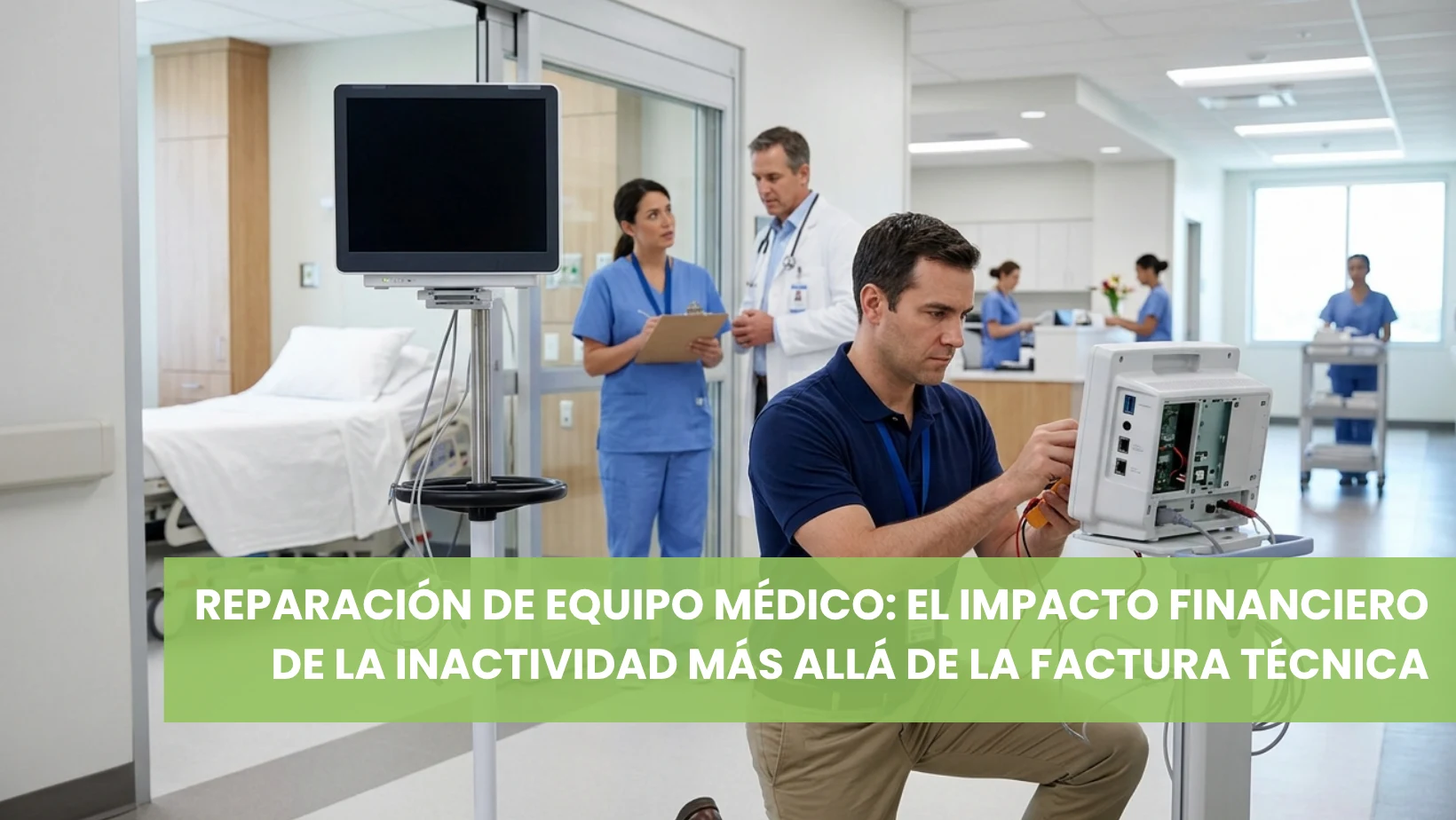 Reparación de equipo médico