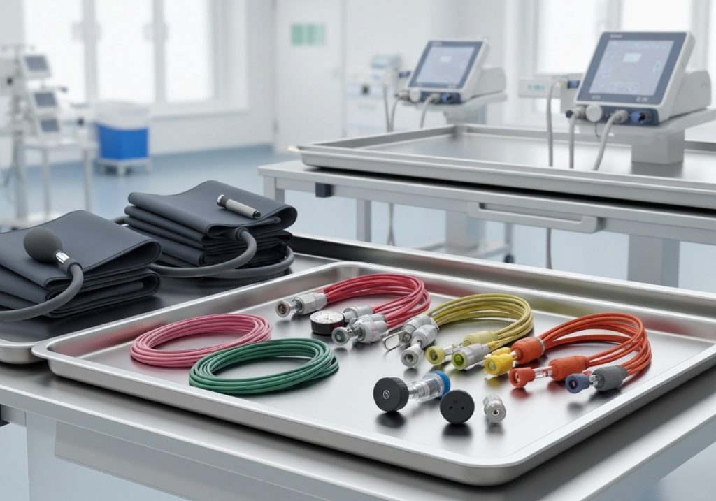 inventario de accesorios para equipo médico hospital