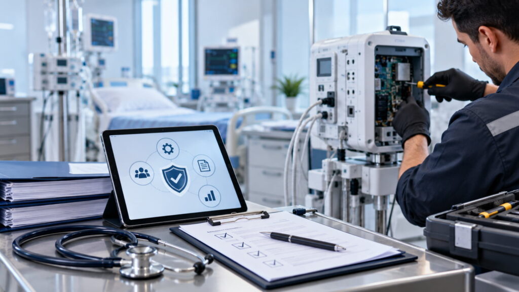 Tecnovigilancia de equipo médico y mantenimiento para fortalecer la seguridad de los dispositivos