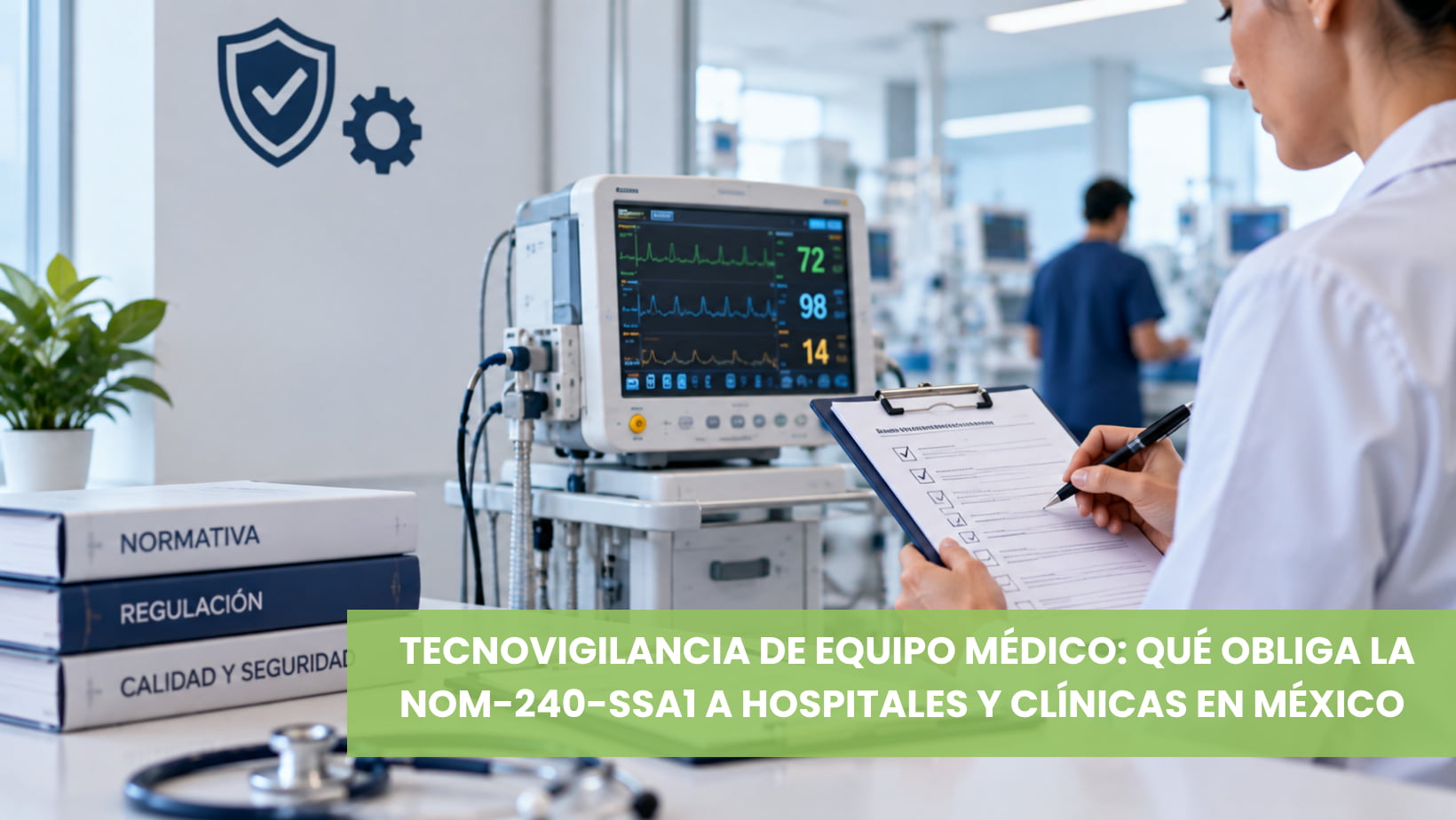 Tecnovigilancia de equipo médico y cumplimiento de la NOM-240 en hospitales y clínicas