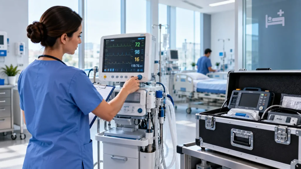 Renta de equipo médico para clínicas y hospitales con equipos biomédicos